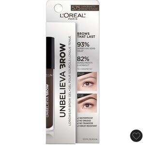L'Oreal Paris Unbelieva-Brow Longwear Waterproof Brow Gel - 0.15 fl oz